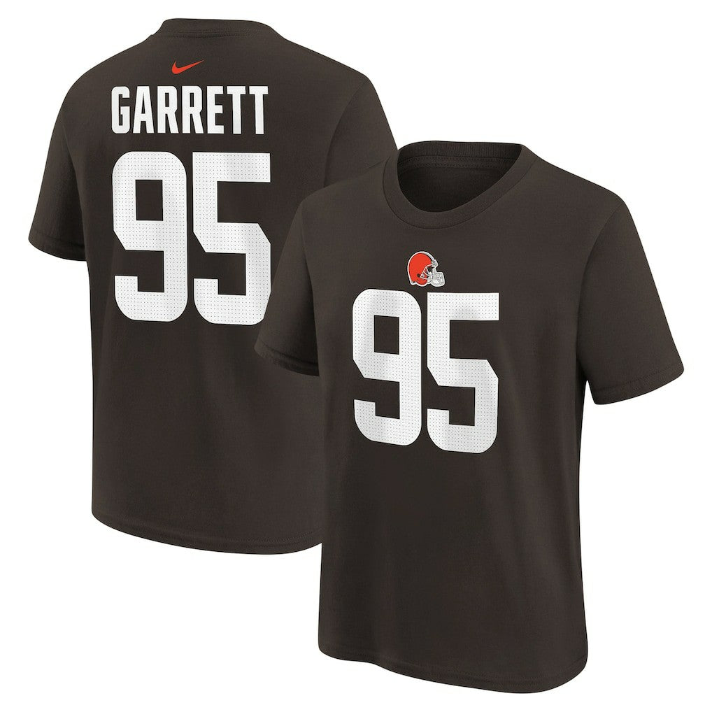 Myles Garrett  Youth Player Name & Number T-Shirt - Cleveland Browns