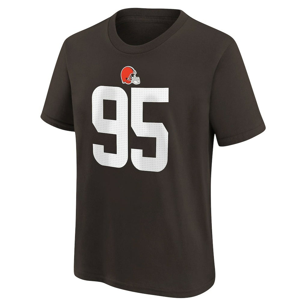 Myles Garrett  Youth Player Name & Number T-Shirt - Cleveland Browns