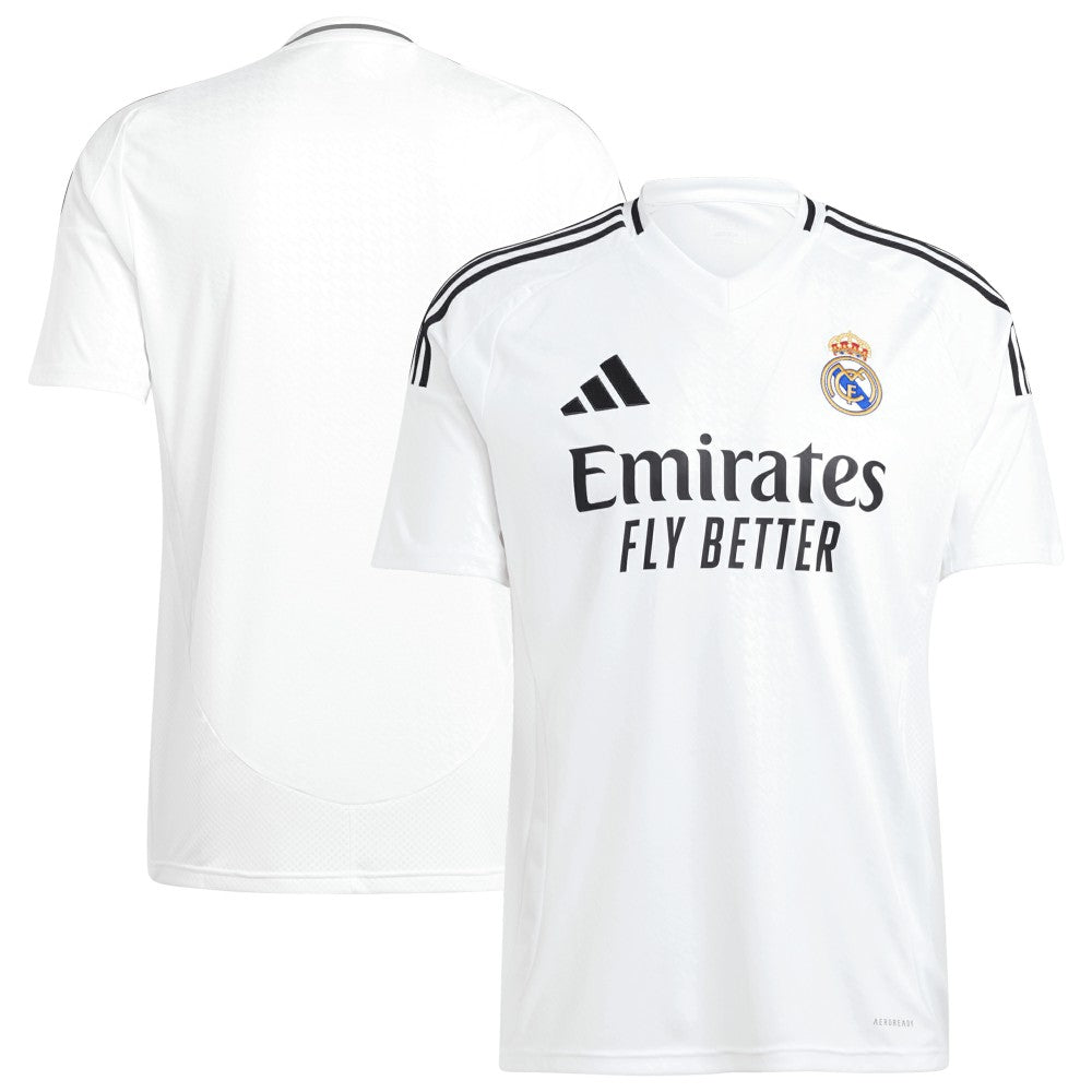 Real Madrid 2024/25 Home Replica Jersey - Adidas White