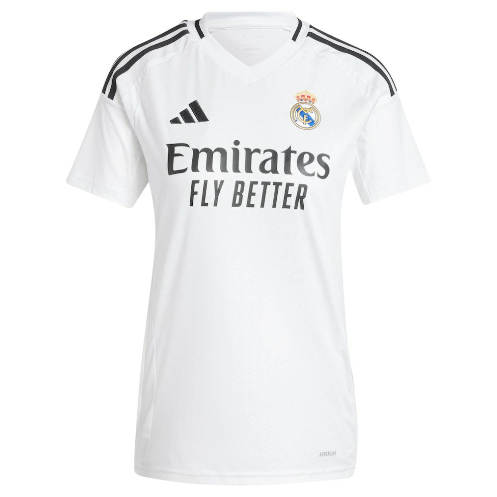 Real Madrid Women's 2024/25 Home Replica Jersey - Adidas White