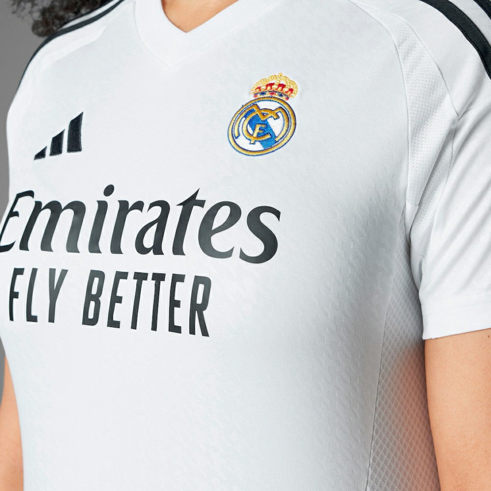 Real Madrid Women's 2024/25 Home Replica Jersey - Adidas White