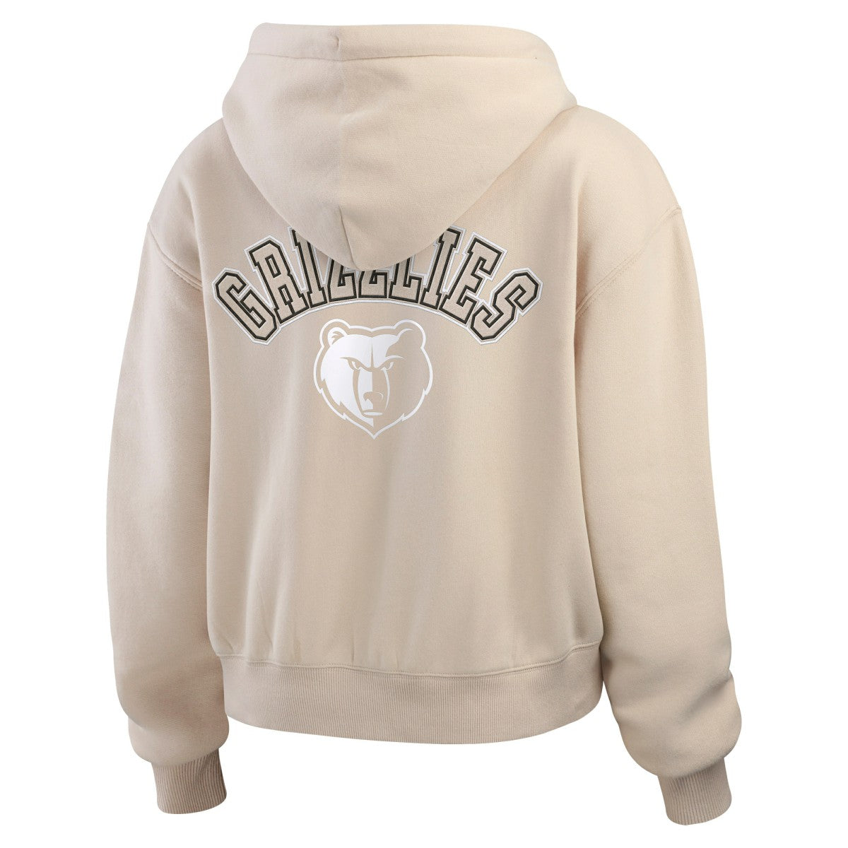 NBA Memphis Grizzlies WEAR by Erin Andrews Women's Tonal Felt Patch Full-Zip Hoodie