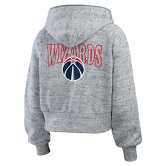 NBA Washington Wizards WEAR by Erin Andrews Women's Speckled Radiator Full-Zip Hoodie