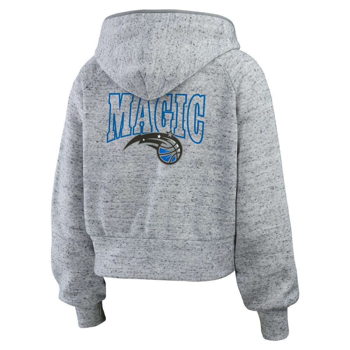 NBA Orlando Magic WEAR by Erin Andrews Women's Speckled Radiator Full-Zip Hoodie