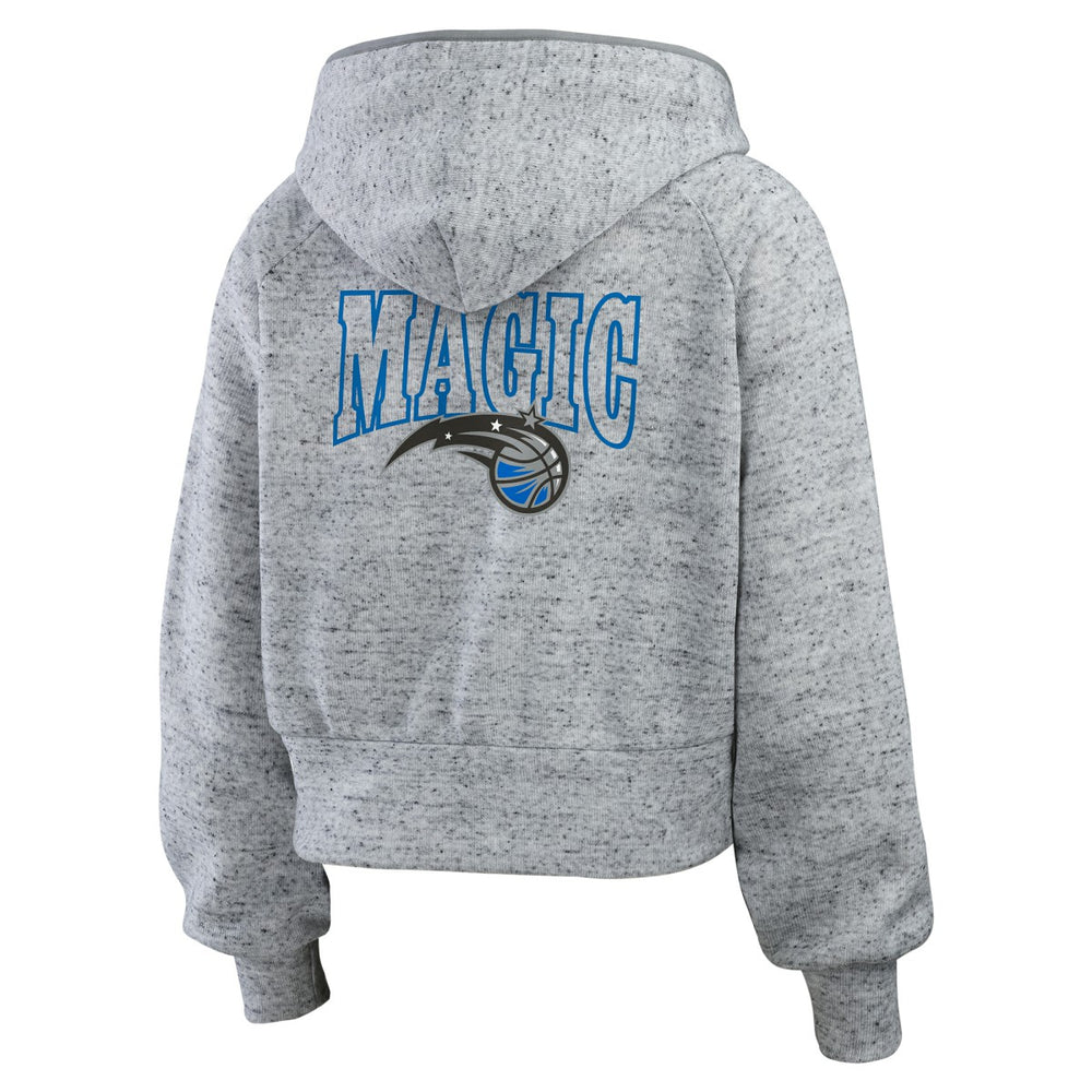 NBA Orlando Magic WEAR by Erin Andrews Women's Speckled Radiator Full-Zip Hoodie
