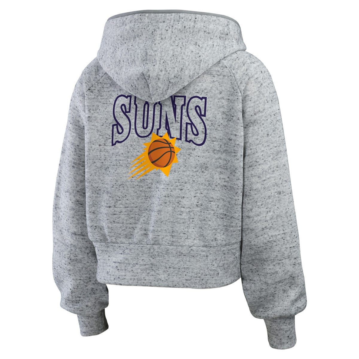 NBA Phoenix Suns WEAR by Erin Andrews Women's Speckled Radiator Full-Zip Hoodie