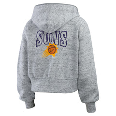 NBA Phoenix Suns WEAR by Erin Andrews Women's Speckled Radiator Full-Zip Hoodie