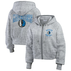 NBA Dallas Mavericks WEAR by Erin Andrews Women's Speckled Radiator Full-Zip Hoodie sale
