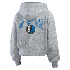 NBA Dallas Mavericks WEAR by Erin Andrews Women's Speckled Radiator Full-Zip Hoodie sale