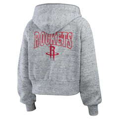 NBA Houston Rockets WEAR by Erin Andrews Women's Speckled Radiator Full-Zip Hoodie sale