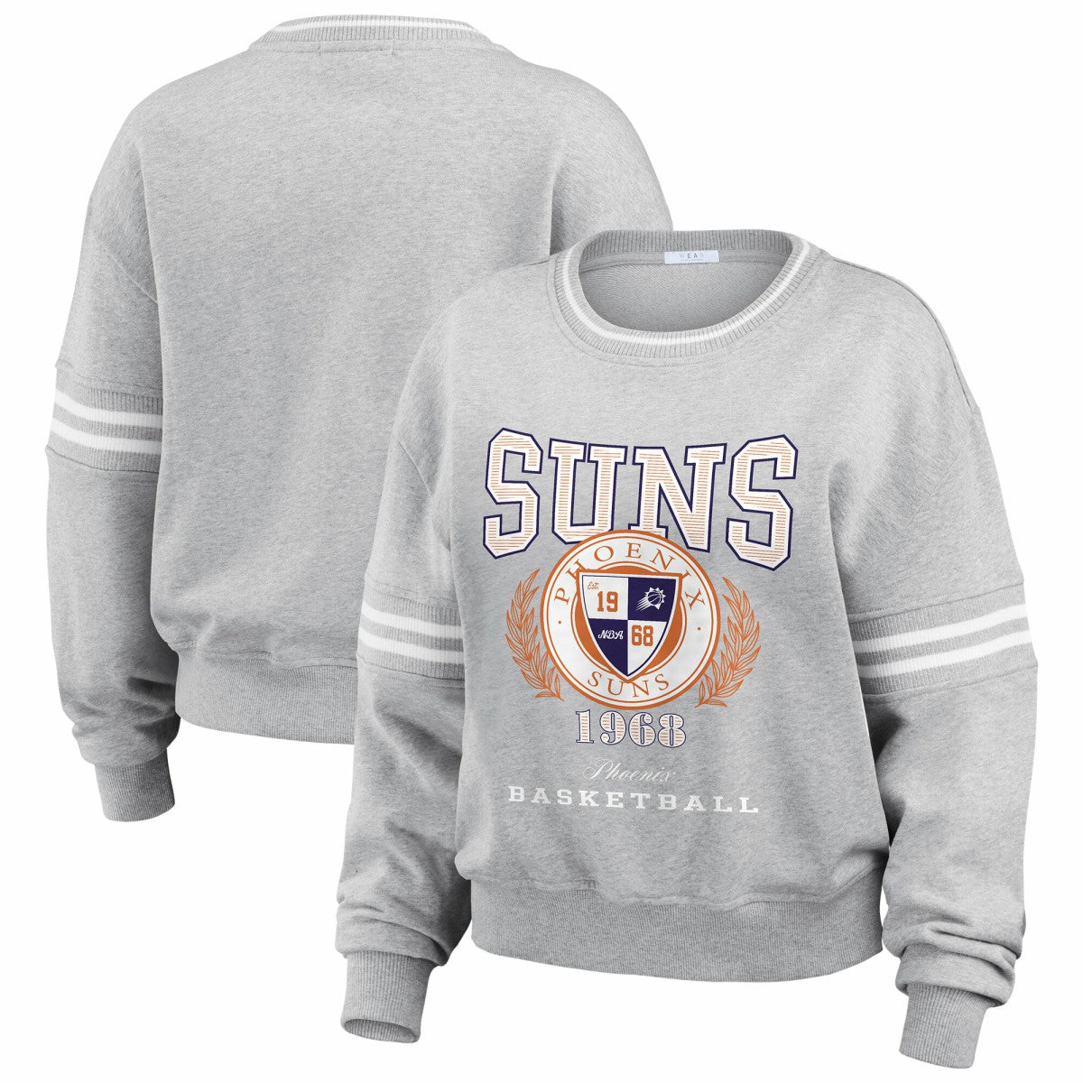 NBA Phoenix Suns WEAR by Erin Andrews Women's French Terry Pullover Sweatshirt