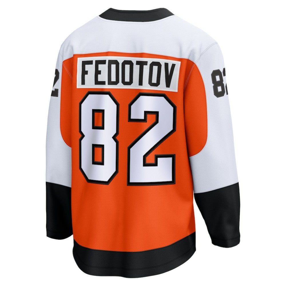 NHL Orange Ivan Fedotov Philadelphia Flyers Fanatics Home Premier Breakaway Player Jersey
