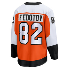 NHL Orange Ivan Fedotov Philadelphia Flyers Fanatics Home Premier Breakaway Player Jersey