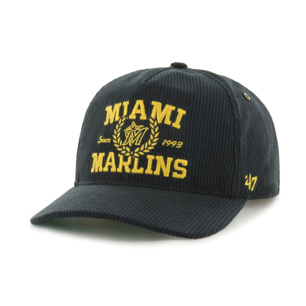 MLB Miami Marlins '47 Laurus Corduroy Hitch Snapback Hat