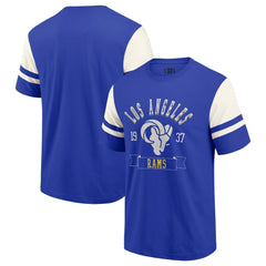 Darius Rucker Collection Football T-Shirt - Los Angeles Rams