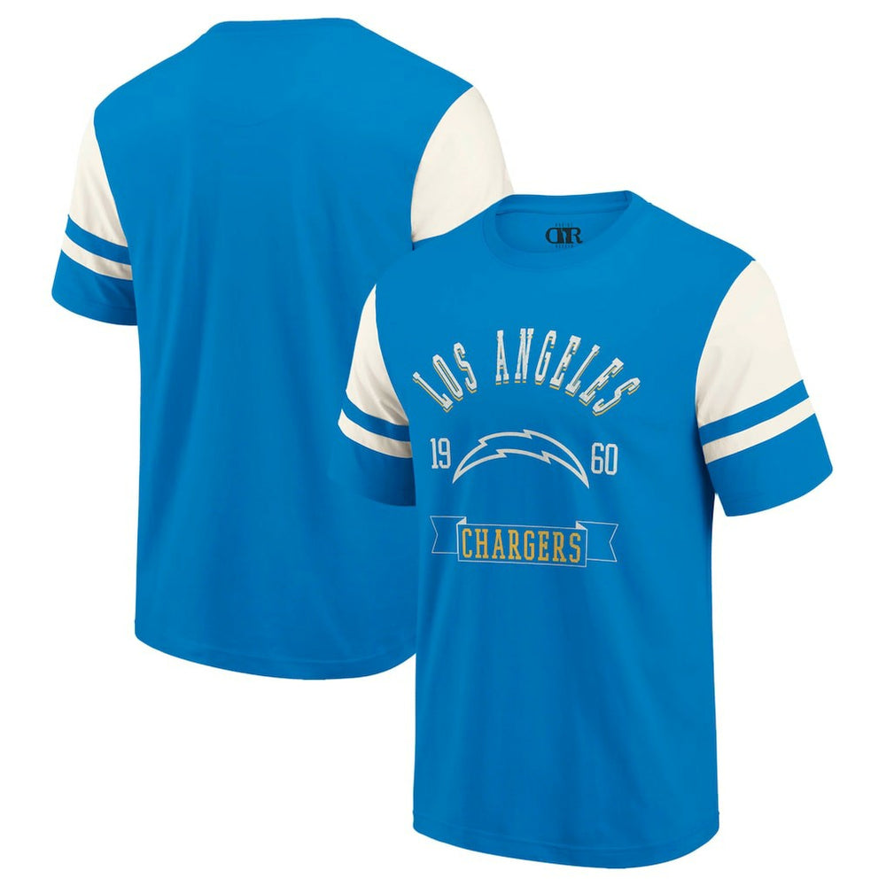 Darius Rucker Collection Football T-Shirt - Los Angeles Chargers