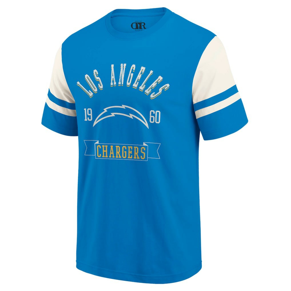 Darius Rucker Collection Football T-Shirt - Los Angeles Chargers