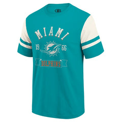 Darius Rucker Collection Football T-Shirt - Miami Dolphins