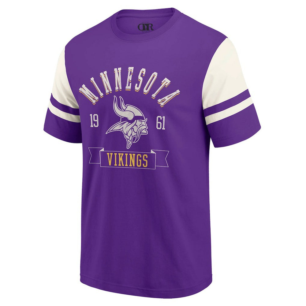 Darius Rucker Collection Football T-Shirt - Minnesota Vikings