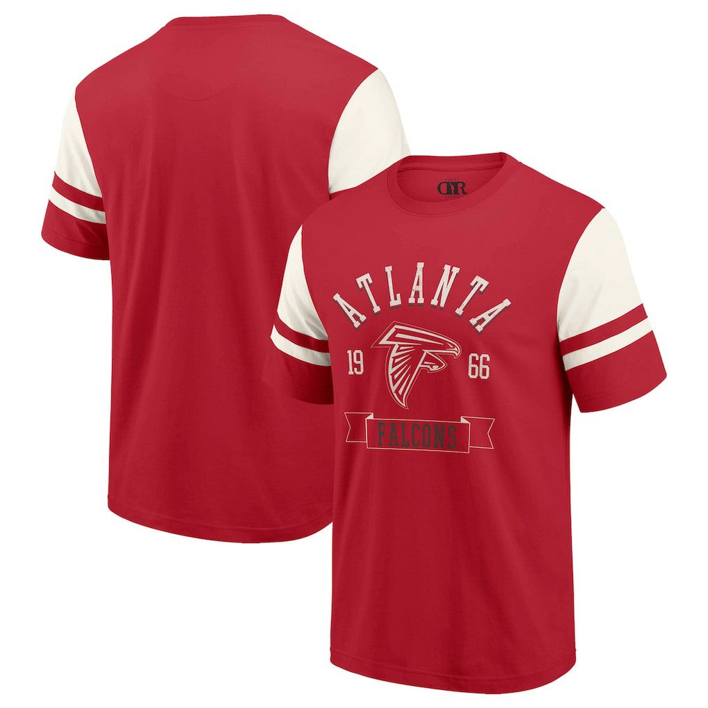 Darius Rucker Collection Football T-Shirt - Atlanta Falcons