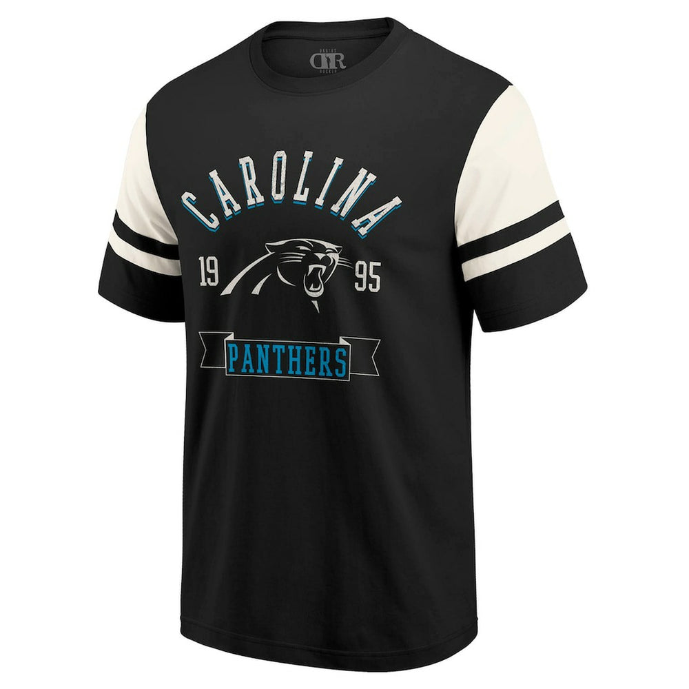 Darius Rucker Collection Football T-Shirt - Carolina Panthers