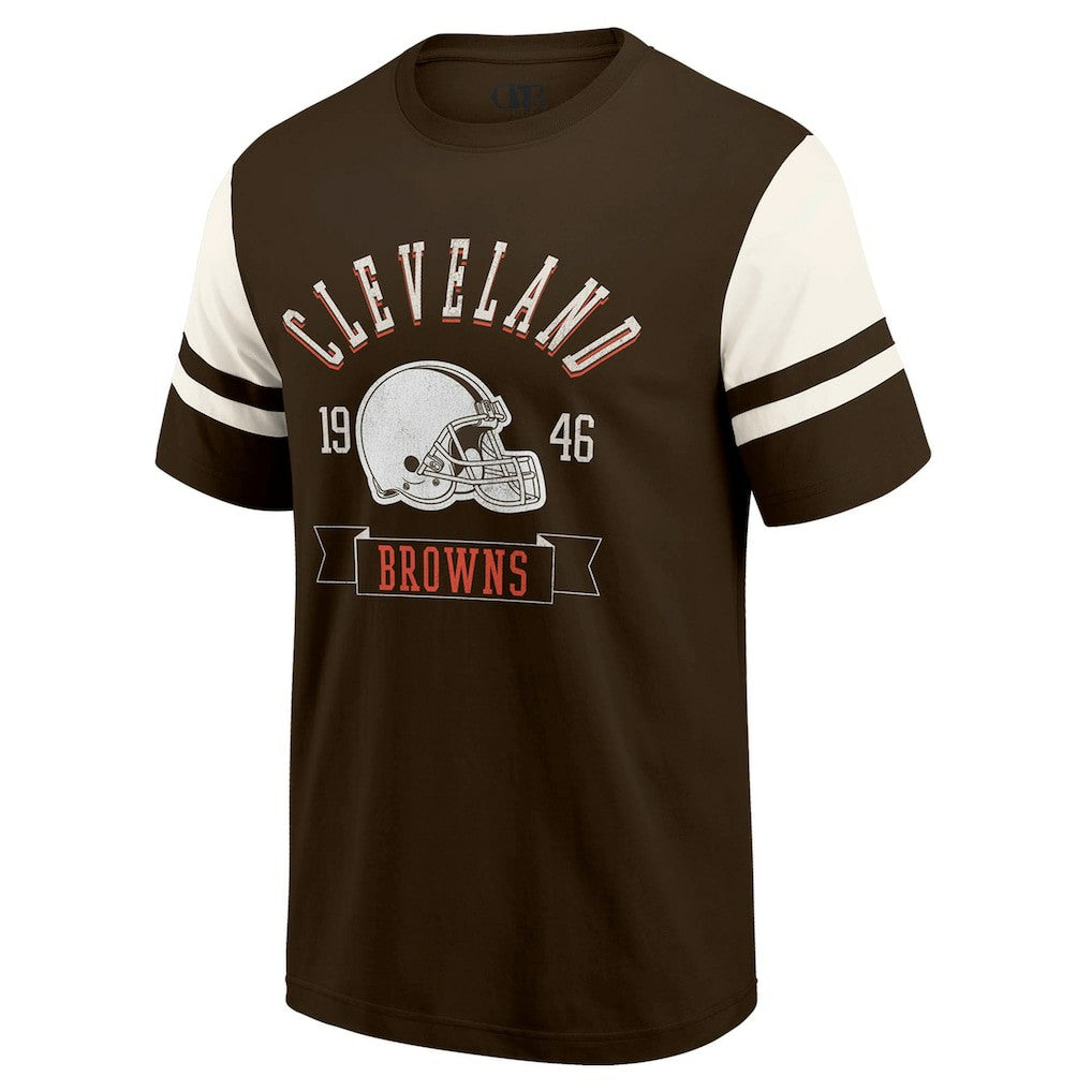 Darius Rucker Collection Football T-Shirt - Cleveland Browns