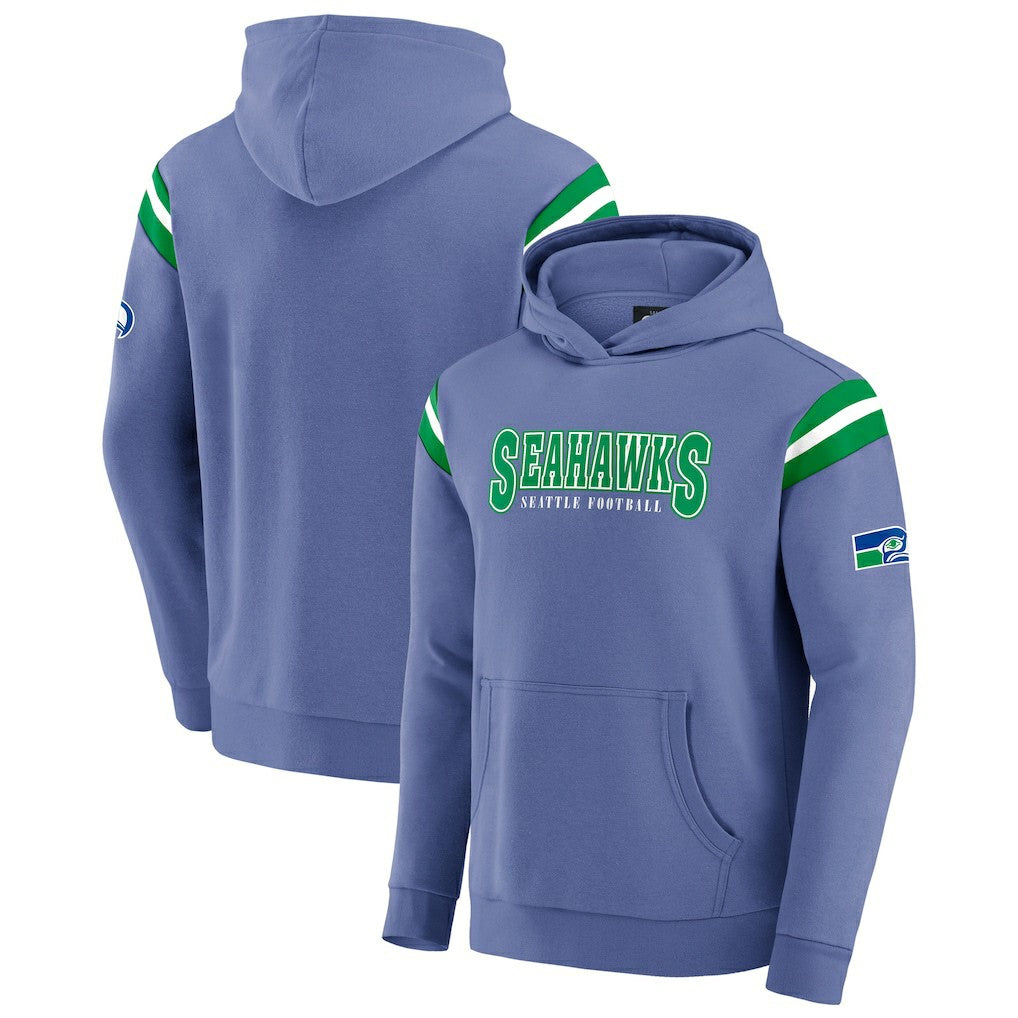 Darius Rucker Collection NFL Football Pullover Hoodie - Seattle Seahawks