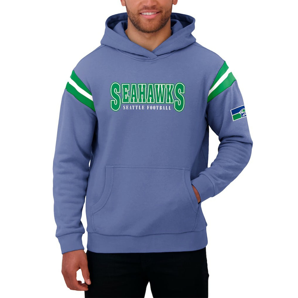 Darius Rucker Collection NFL Football Pullover Hoodie - Seattle Seahawks