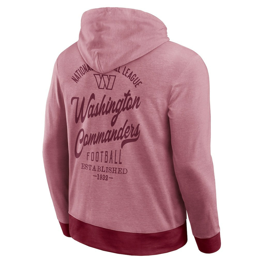 Darius Rucker Collection Tonal Knit Pullover Hoodie - Washington Commanders