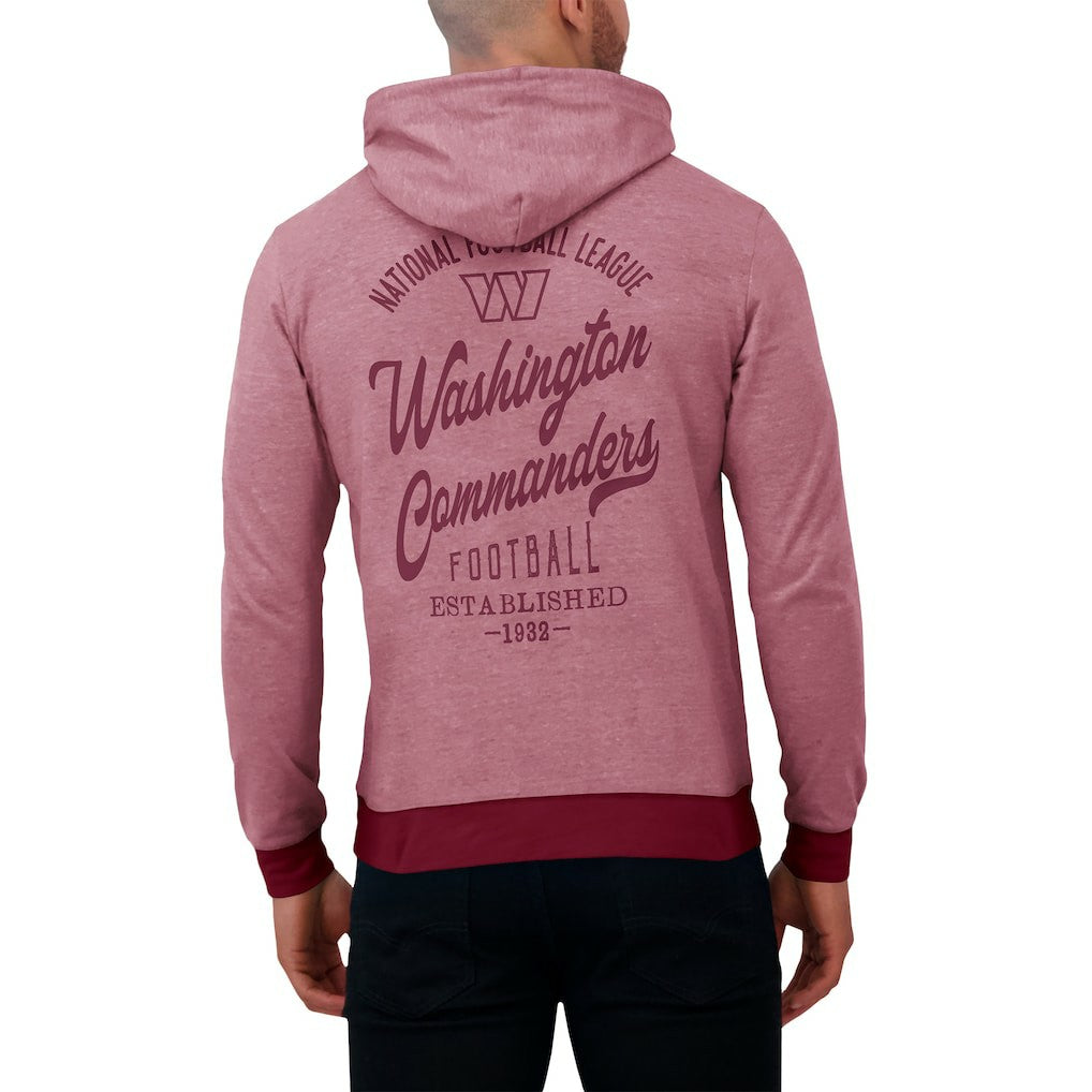Darius Rucker Collection Tonal Knit Pullover Hoodie - Washington Commanders