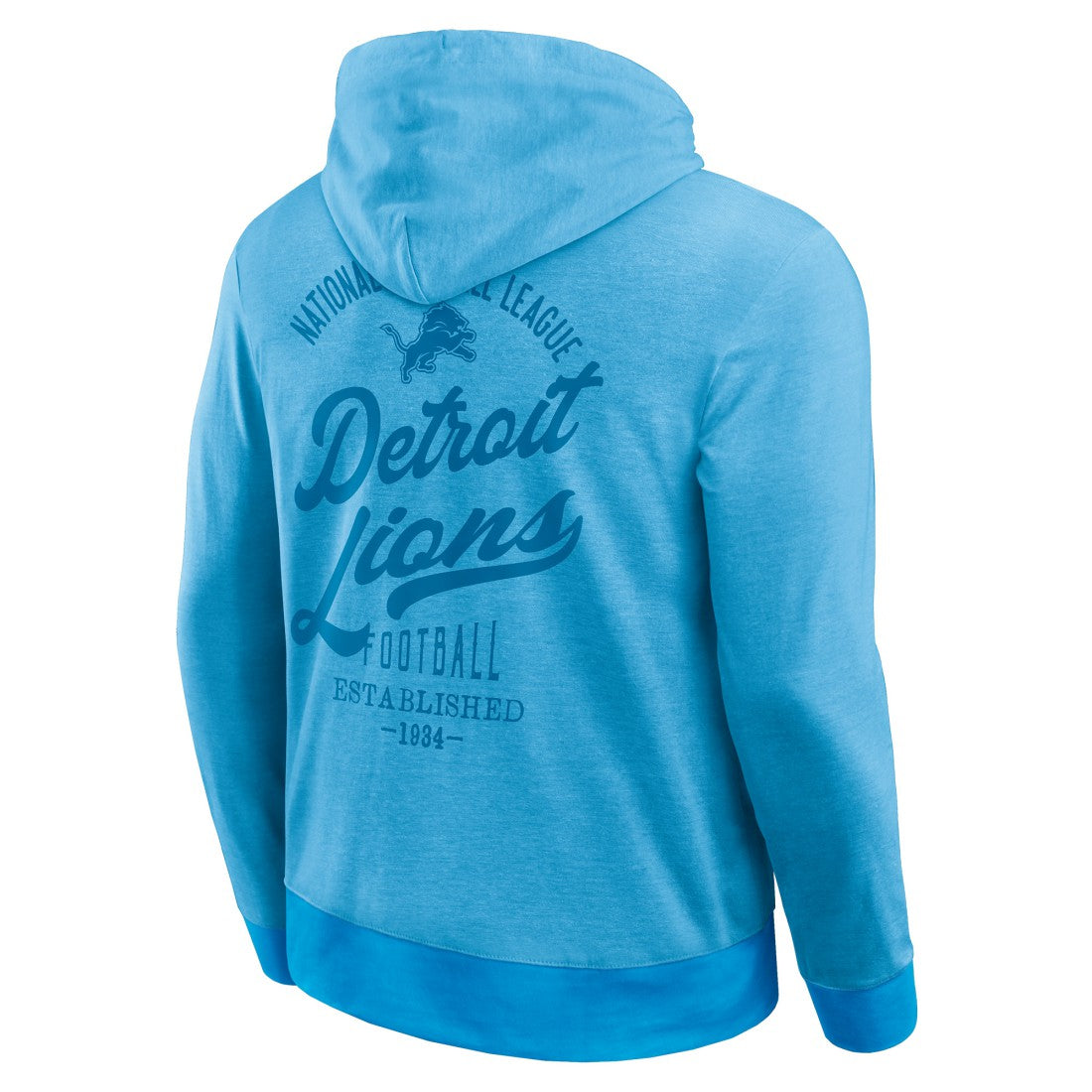 Darius Rucker Collection Tonal Knit Pullover Hoodie - Detroit Lions