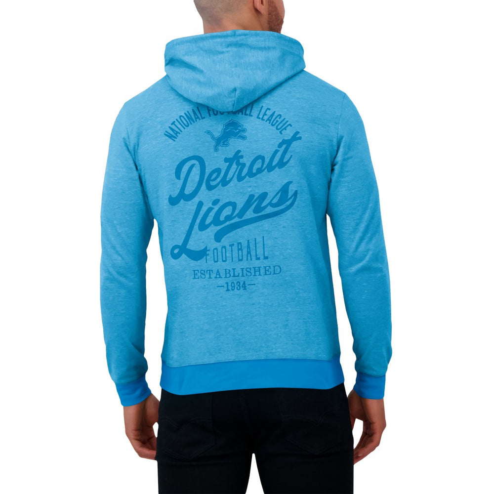 Darius Rucker Collection Tonal Knit Pullover Hoodie - Detroit Lions