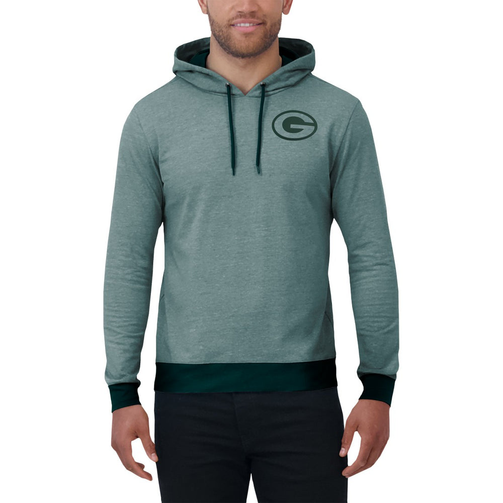 Darius Rucker Collection Tonal Knit Pullover Hoodie - Green Bay Packers