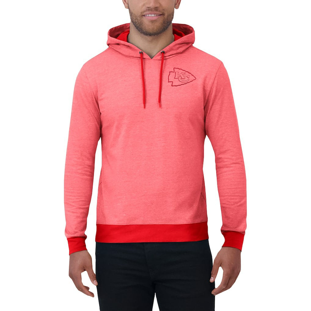 Darius Rucker Collection Tonal Knit Pullover Hoodie - Kansas City Chiefs
