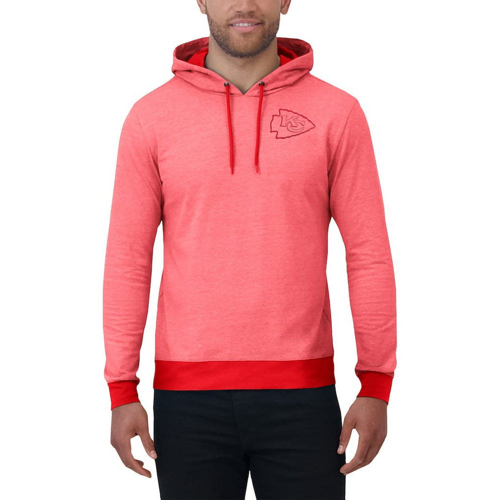 Darius Rucker Collection Tonal Knit Pullover Hoodie - Kansas City Chiefs