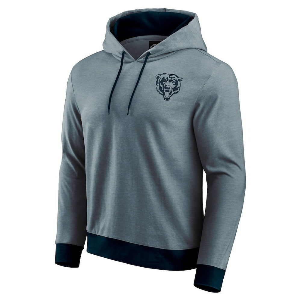 Darius Rucker Collection Tonal Knit Pullover Hoodie - Chicago Bears