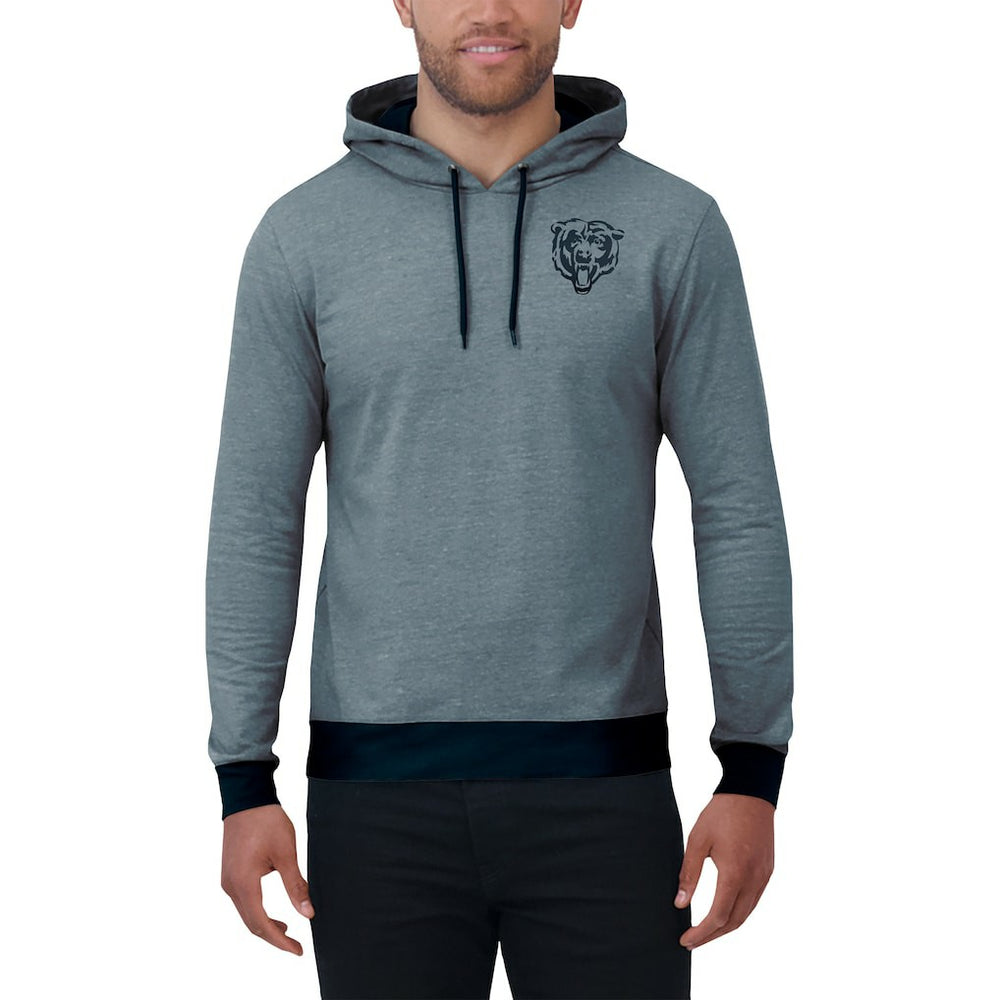 Darius Rucker Collection Tonal Knit Pullover Hoodie - Chicago Bears