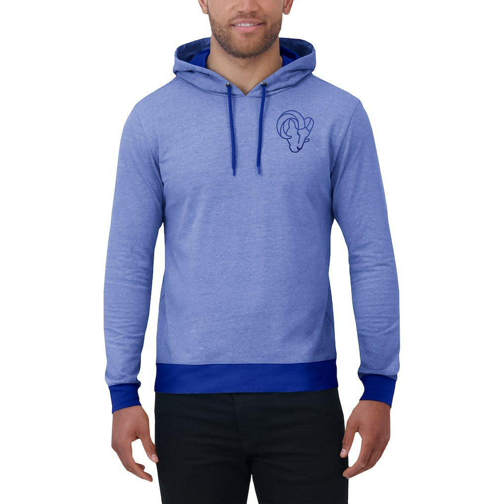 Darius Rucker Collection Tonal Knit Pullover Hoodie - Los Angeles Rams