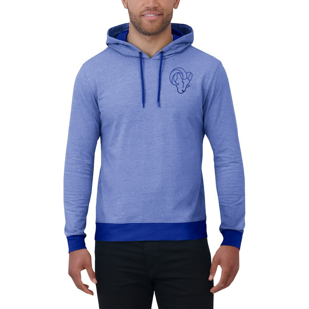 Darius Rucker Collection Tonal Knit Pullover Hoodie - Los Angeles Rams