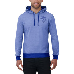 Darius Rucker Collection Tonal Knit Pullover Hoodie - Los Angeles Rams