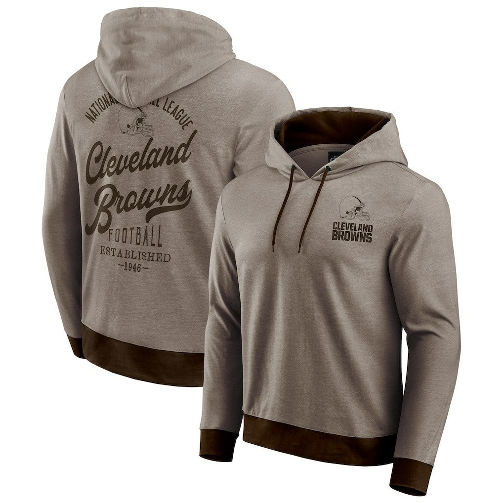 Darius Rucker Collection Tonal Knit Pullover Hoodie - Cleveland Browns