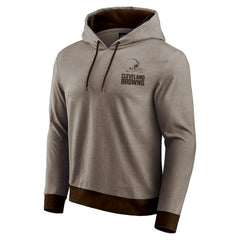 Darius Rucker Collection Tonal Knit Pullover Hoodie - Cleveland Browns