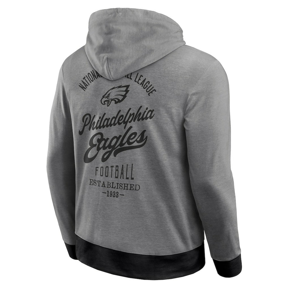 Darius Rucker Collection Tonal Knit Pullover Hoodie - Philadelphia Eagles