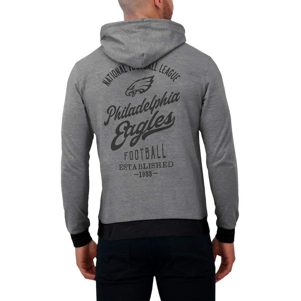 Darius Rucker Collection Tonal Knit Pullover Hoodie - Philadelphia Eagles