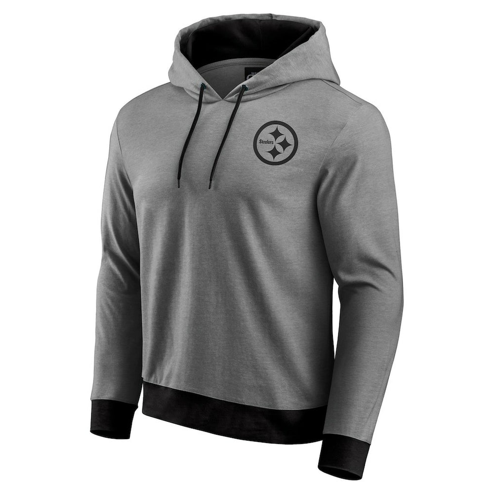 Darius Rucker Collection Tonal Knit Pullover Hoodie - Pittsburgh Steelers