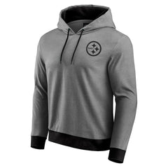Darius Rucker Collection Tonal Knit Pullover Hoodie - Pittsburgh Steelers