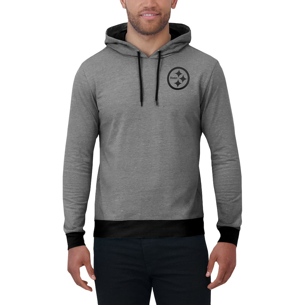 Darius Rucker Collection Tonal Knit Pullover Hoodie - Pittsburgh Steelers