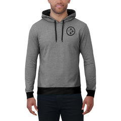 Darius Rucker Collection Tonal Knit Pullover Hoodie - Pittsburgh Steelers