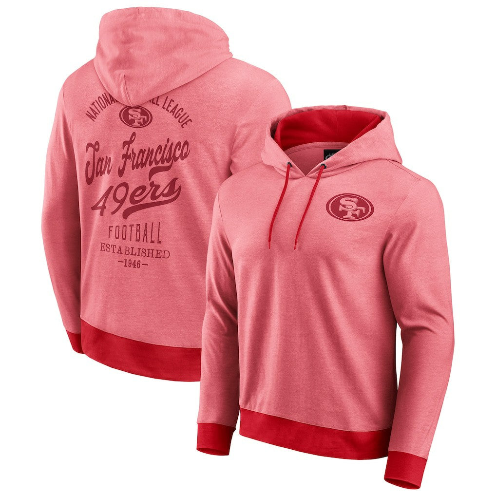 Darius Rucker Collection Tonal Knit Pullover Hoodie - San Francisco 49ers