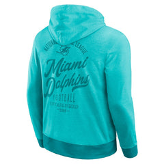Darius Rucker Collection Tonal Knit Pullover Hoodie - Miami Dolphins
